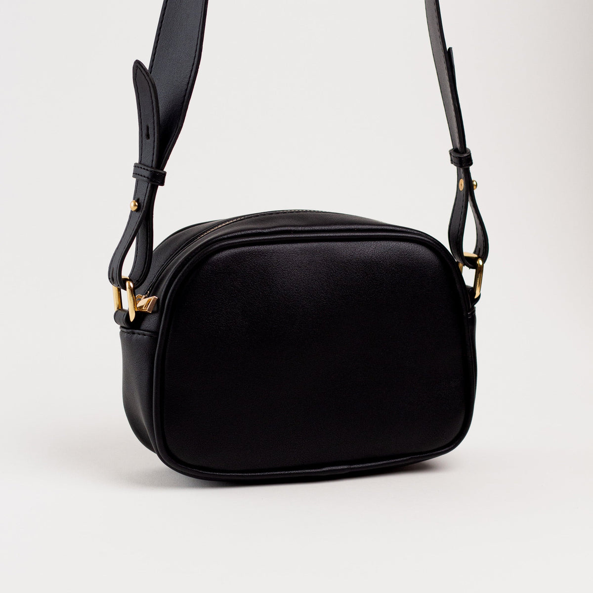 Personalised Luna Crossbody Bag - Black
