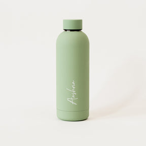 Quench - Personalised Water Bottle - Sage Green