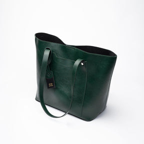 Personalised Classic Tote Bag - Forest Green