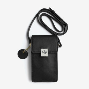 The Messy Corner Bag Personalised Everyday Crossbody Bag - Black
