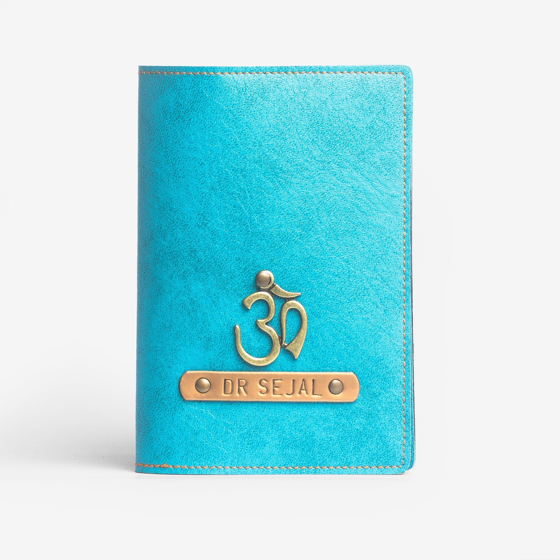 Personalized Passport Cover - Light Blue