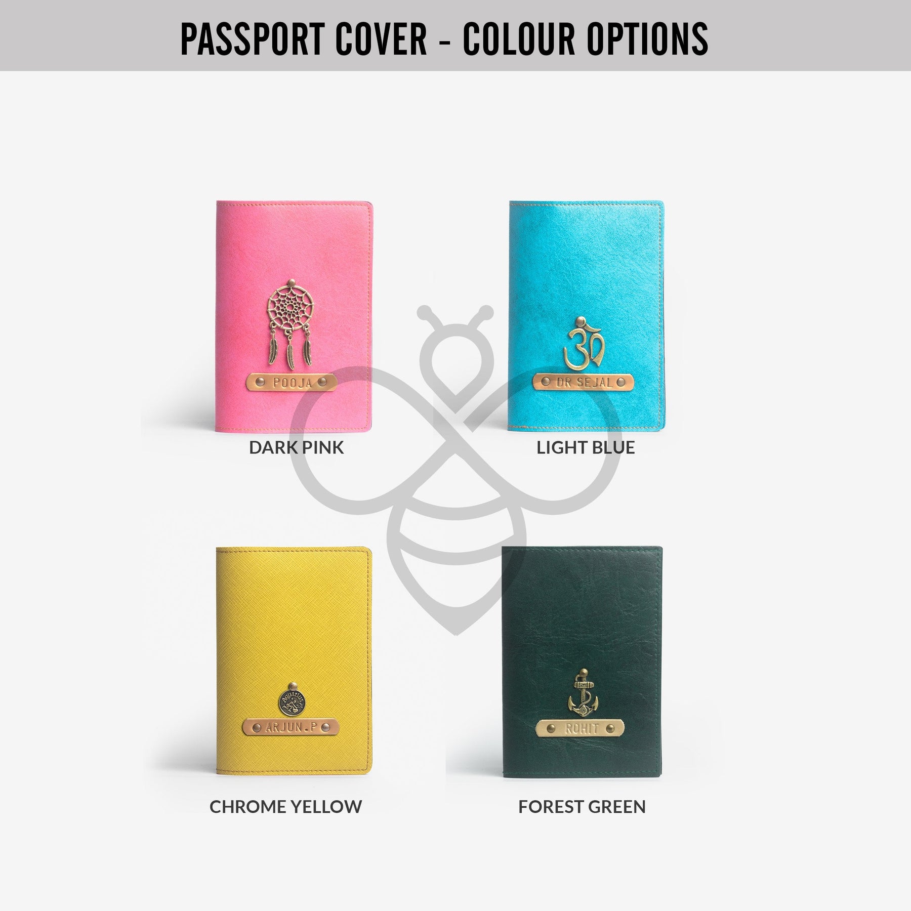 The Messy Corner Passport Cover Siblings Special Passport Cover - Set of 2