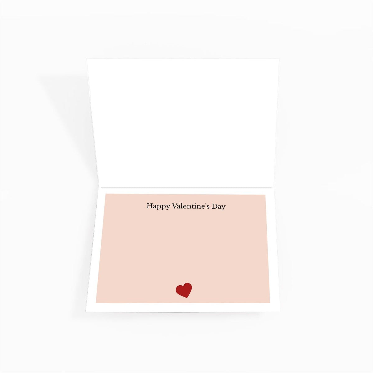 The Messy Corner Valentine Day Greeting Card