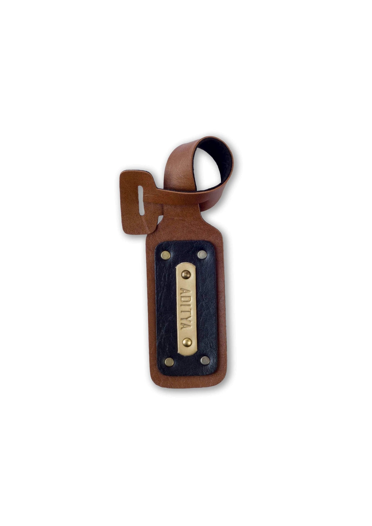 The Messy Corner OPTIONS_HIDDEN_PRODUCT Tan Luggage Tag Color Selected