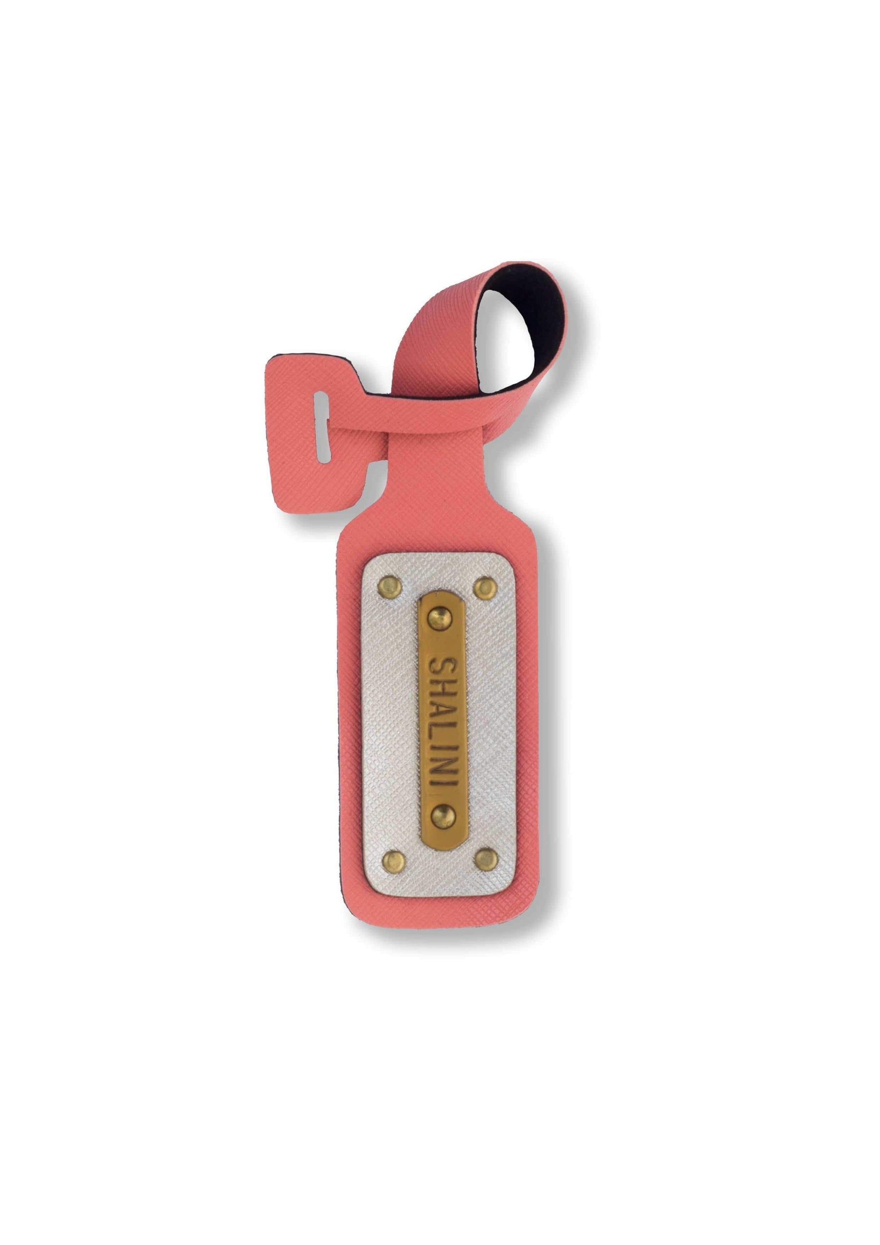 The Messy Corner OPTIONS_HIDDEN_PRODUCT Peach Luggage Tag Color Selected