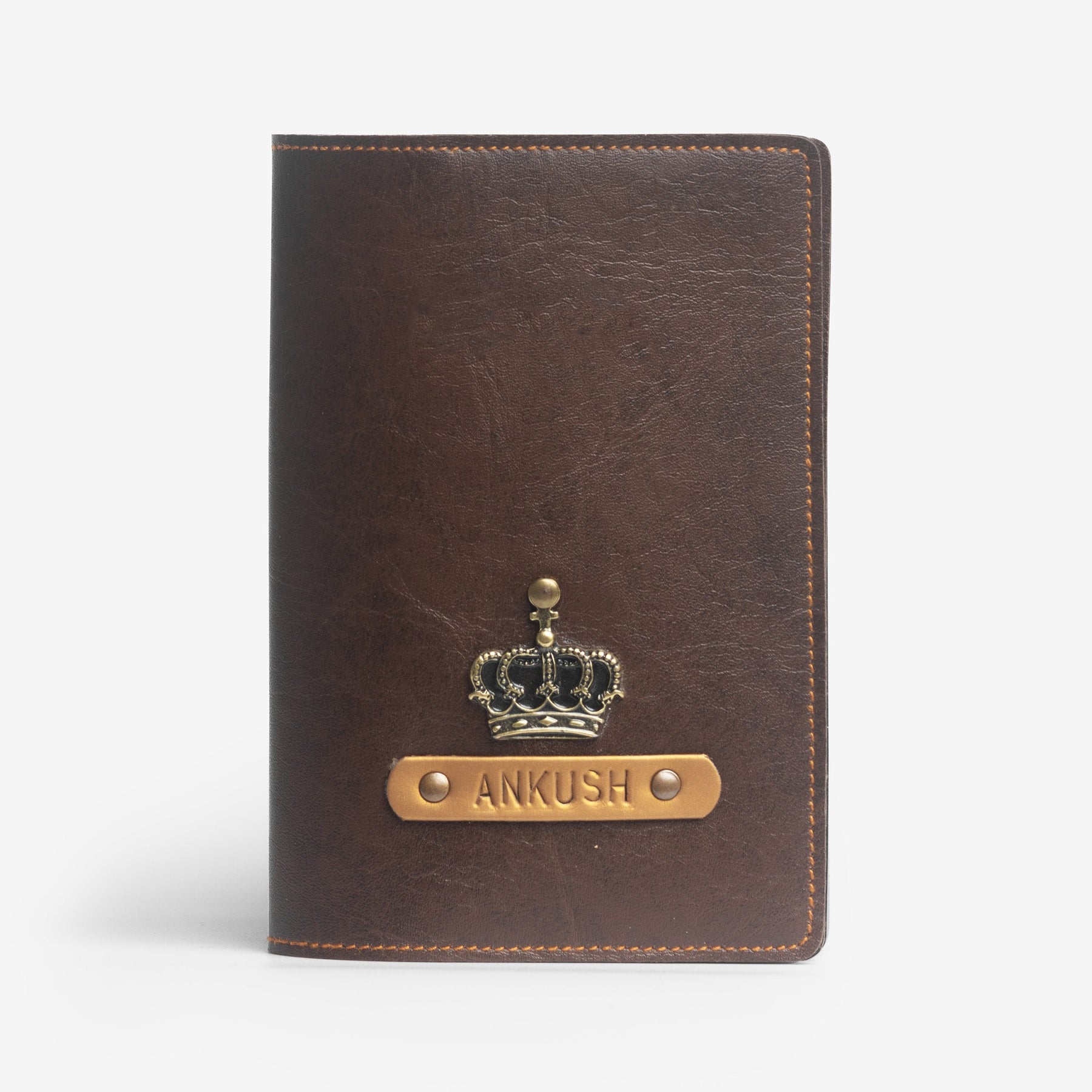 The Messy Corner OPTIONS_HIDDEN_PRODUCT Dark Brown Passport Cover - Color Selected