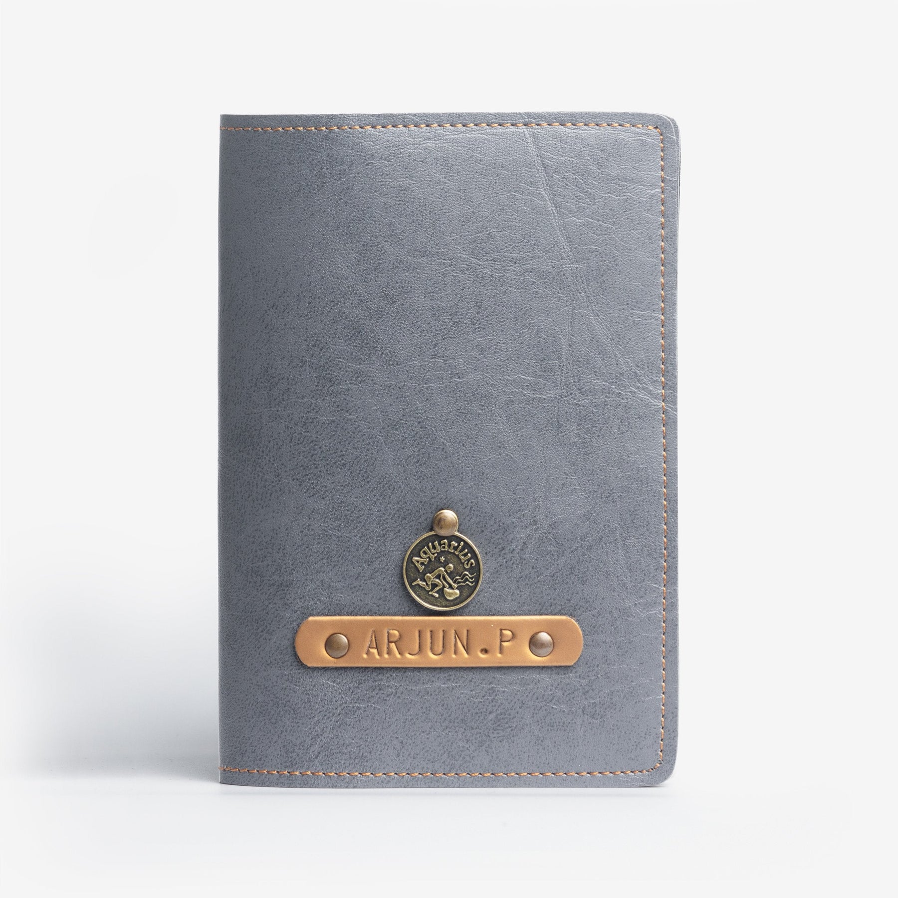 The Messy Corner OPTIONS_HIDDEN_PRODUCT Grey Passport Cover - Color Selected
