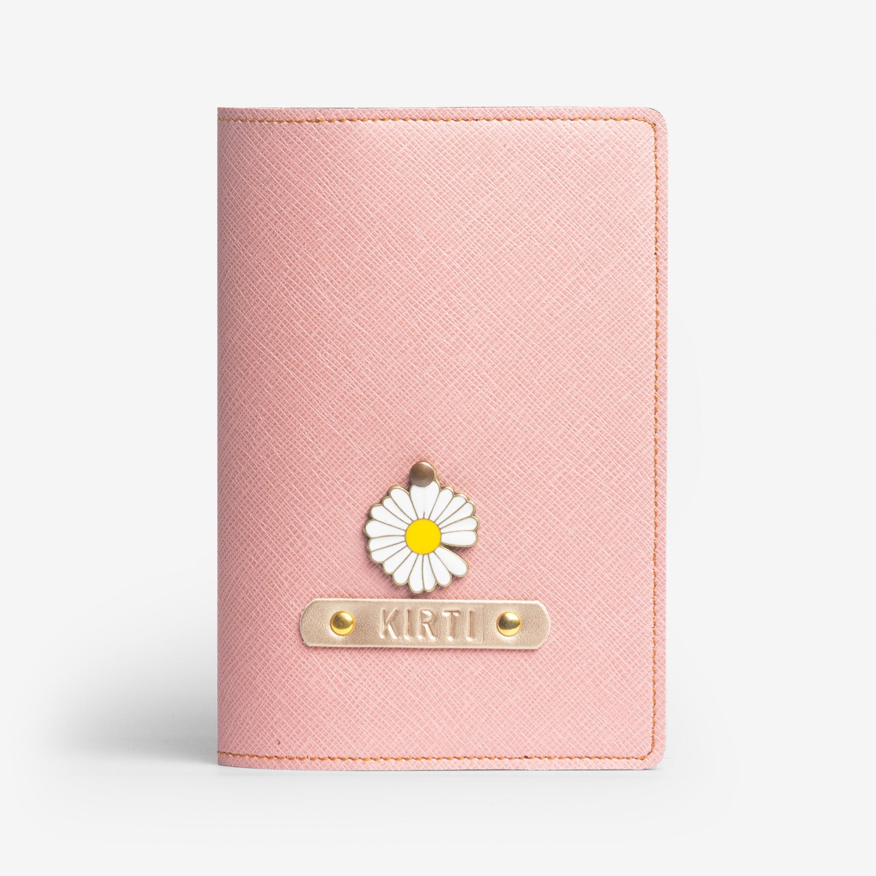 The Messy Corner OPTIONS_HIDDEN_PRODUCT Salmon Pink Passport Cover - Color Selected