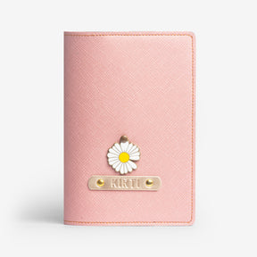 The Messy Corner OPTIONS_HIDDEN_PRODUCT Salmon Pink Passport Cover - Color Selected